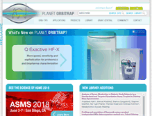 Tablet Screenshot of planetorbitrap.com